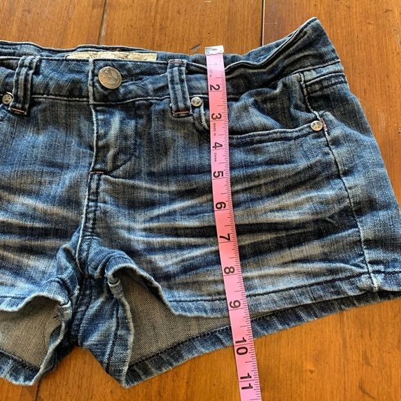Vanilla Star Denim Shorts Tulip Pockets 7 - Picture 6 of 7